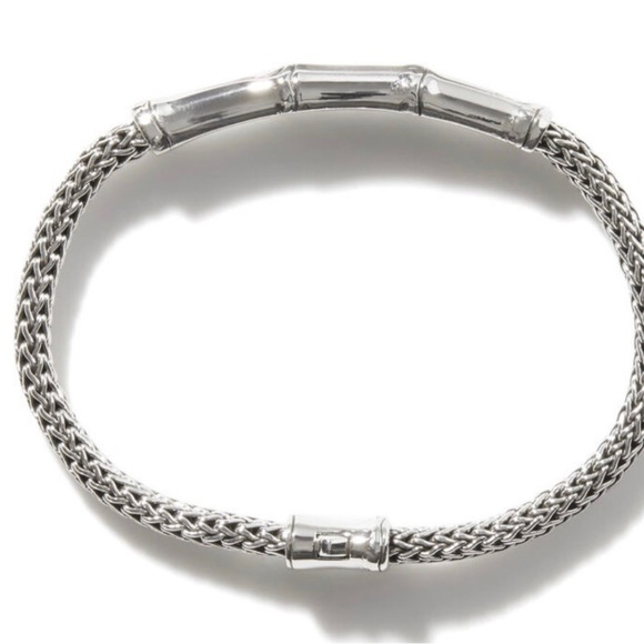 John hardy bamboo sterling silver bracelet - Picture 1 of 4